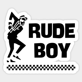 Rude Boy Ska Sticker
